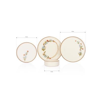 Schafer Sunny 4 Kişilik Kahvaltı Takımı 10 Parça-Kahve