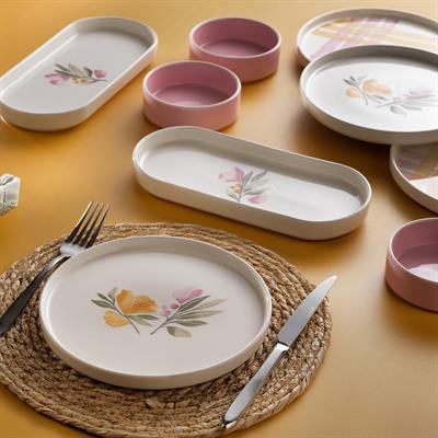 Schafer Sunny 4 Kişilik Kahvaltı Takımı 10 Parça-Pembe02