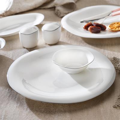 Schafer Superfine Bone Elixir Kahvaltı Takımı 32 Parça Platin