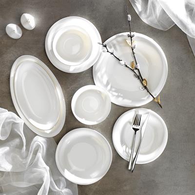 Schafer Superfine Bone Elixir Yemek Takımı 56 Parça-Platin