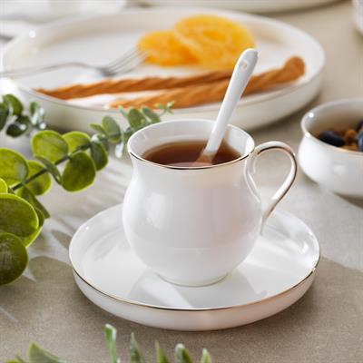 Schafer Superfine Bone Lumiere Kahvaltı Takımı 32 Parça-Gold