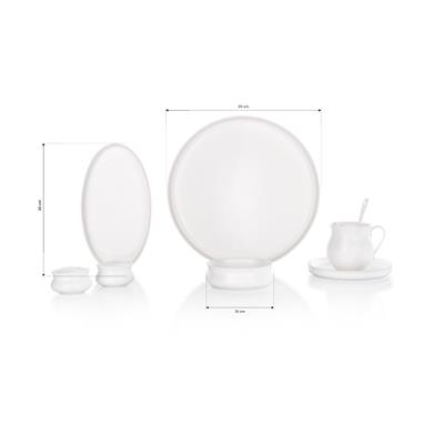 Schafer Superfine Bone Lumiere Kahvaltı Takımı 32 Parça-Beyaz