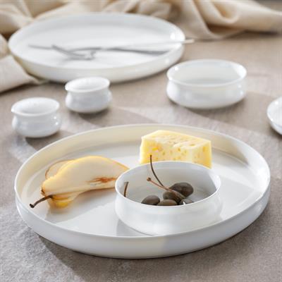 Schafer Superfine Bone Lumiere Kahvaltı Takımı 32 Parça-Beyaz