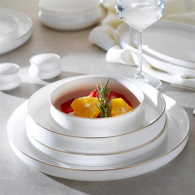 Schafer Superfine Bone Lumiere Yemek Takımı 56 Parça-Gold