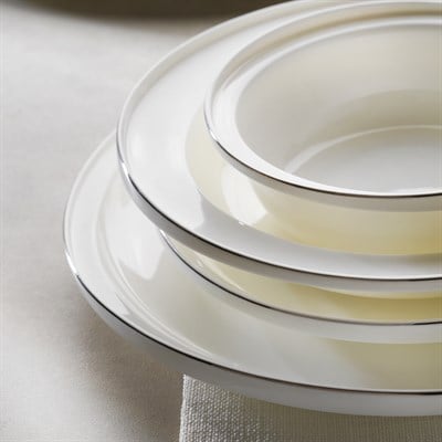 Schafer Superfine Bone Nude Yemek Takımı 56 Parça-Platin