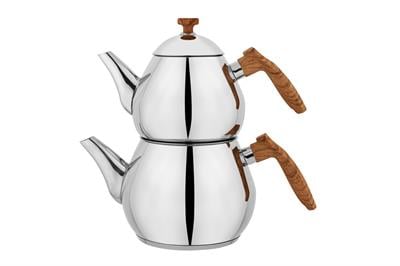 Schafer Tea Chef Orta Boy Çaydanlık Takımı 4 Parça-Kahve