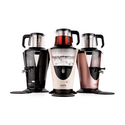 Schafer Tee Haus Yeni Nesil Elektrikli Cam Semaver-Rosegold