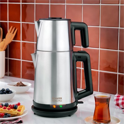 Schafer TeeLike Plus Paslanmaz Çay Makinesi-Inox