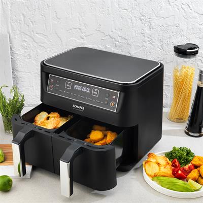 Schafer Thermochef Dual Dijital Airfryer/Sıcak Hava Fritözü