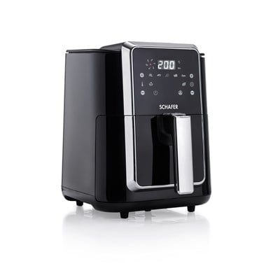 Schafer Thermochef Elegance 4,5 Litre Airfryer/Sıcak Hava Fritözü-Siyah