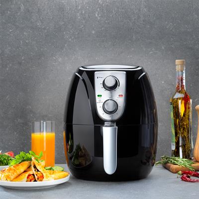Schafer Thermochef Smart Airfryer/Sıcak Hava Fritözü-Siyah