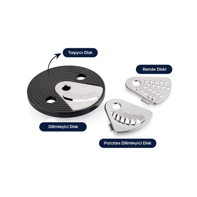 Schafer Trifecta Çok Amaçlı Mutfak Robotu-Inox