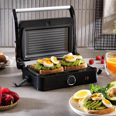 Schafer Trio Chef Tost ve Waffle Makinesi-Siyah