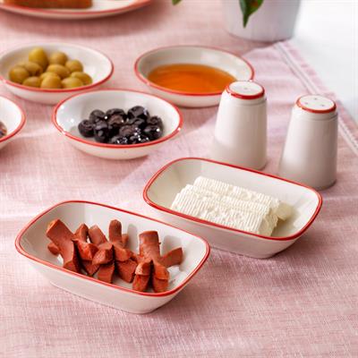 Schafer Vivian Kahvaltı Takımı 32 Parça-Kırmızı