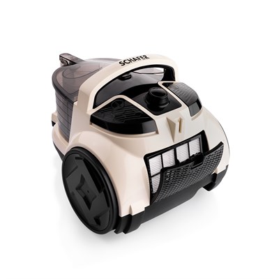Schafer Vortex Toz Torbasız Elektrikli Süpürge-Krem/Siyah