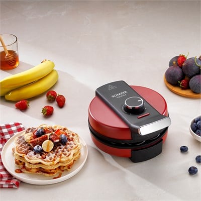 Schafer Waffix Waffle Makinesi-Kırmızı