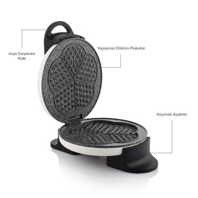 Schafer Waffle Express Waffle Makinesi - Krem