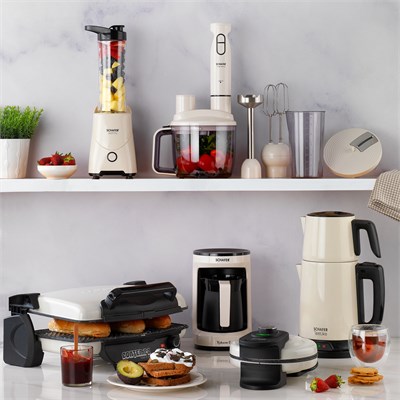 Schafer Waffle Express Waffle Makinesi - Krem