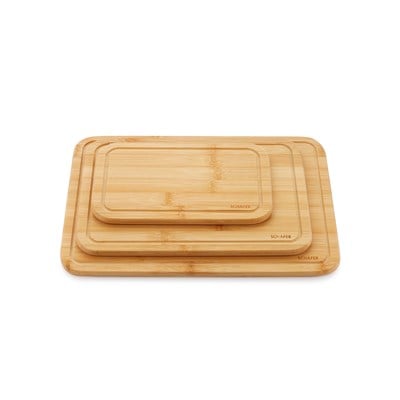Schafer Woodart 3 Lü Dikdörtgen Kesme Tahtası