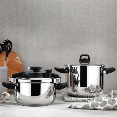 Schafer Yeni Ev Çelik Mutfak Seti - 12 Parça