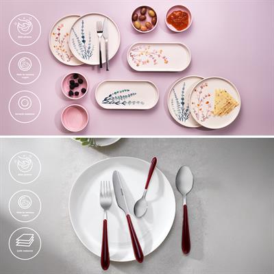 Schafer Mona & Sunny Pembe 34 Parça Sofra Seti