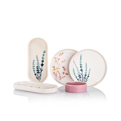 Schafer Mona & Sunny Pembe 34 Parça Sofra Seti