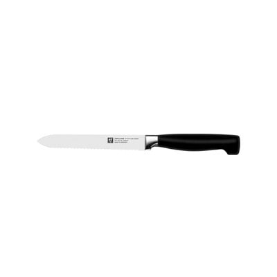 Zwilling Four Star Blok Bıçak Seti 7 Parça-Siyah (350660000)