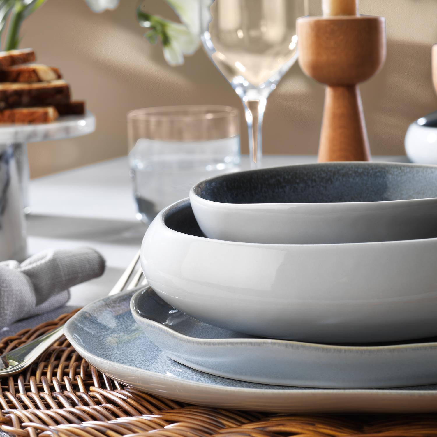 Schafer Aura Yemek Takımı-24 Parça