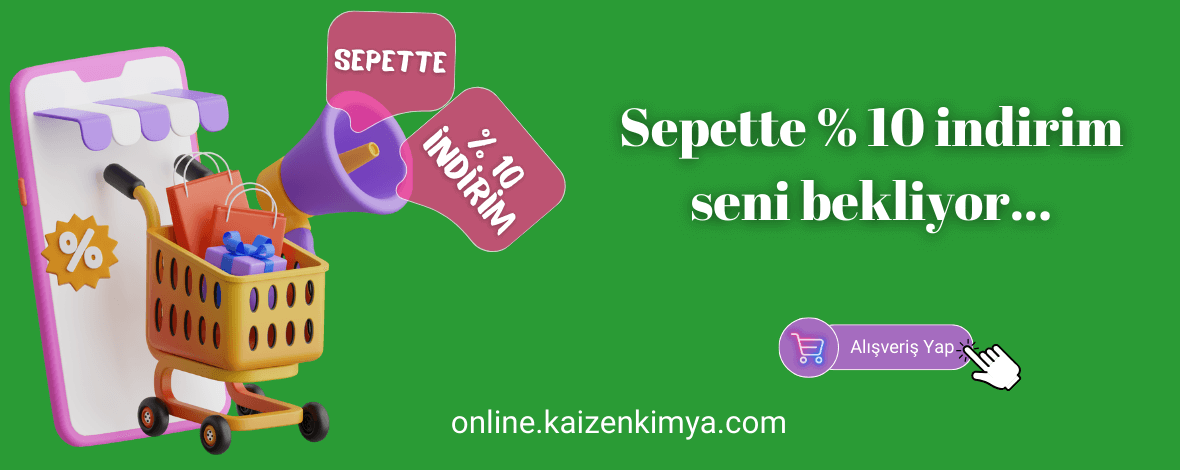 SEPETTE %10 İNDİRİM