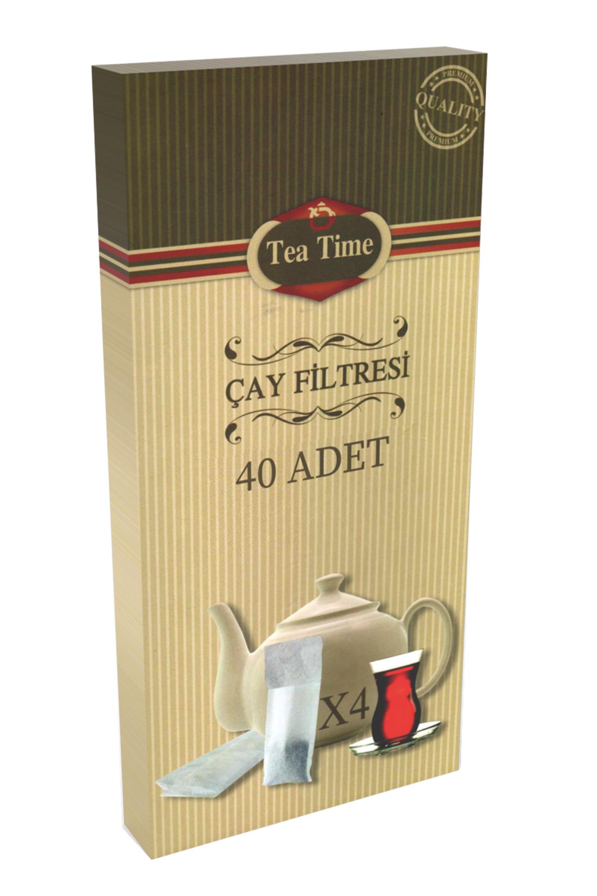 Çay Filtresi 10 Kutu 40lı 400 Adet Filtre Large Boy Premium Kalite Çay Poşeti