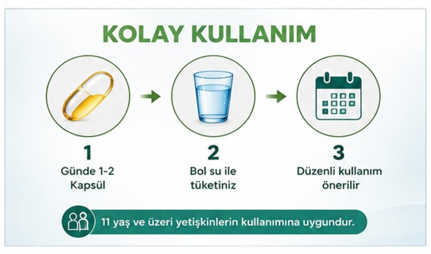 Omega 3 Balık yağı fish oil 500 mg 60 adet Softjel Yumuşak Kapsül takviye gıda EPA DHA