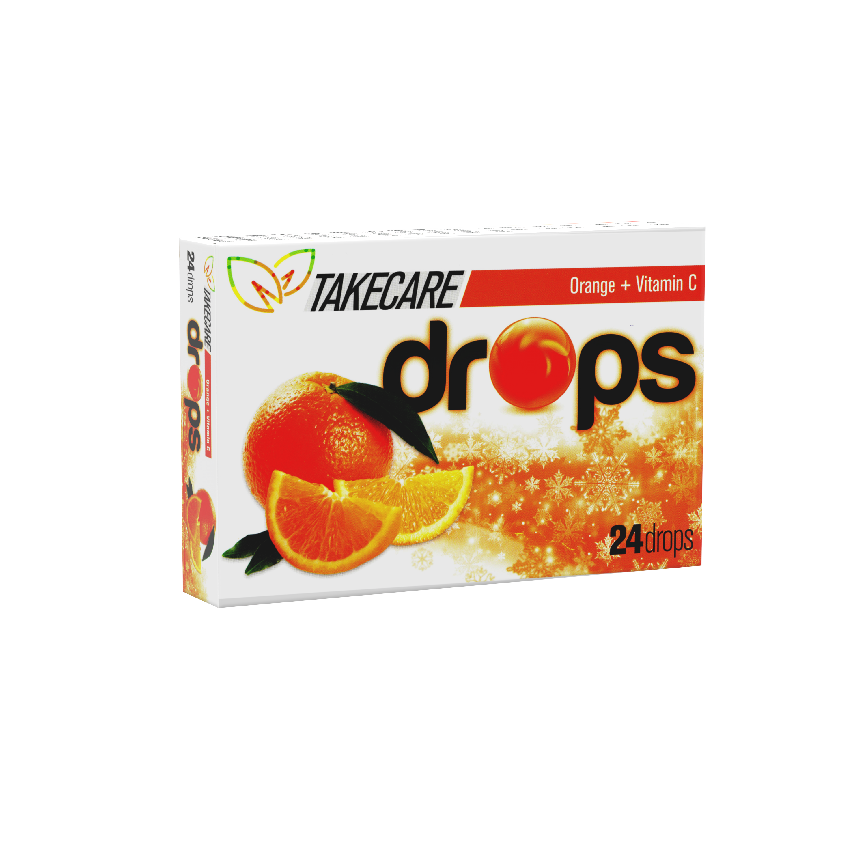 Portakal Aromalı C Vitamini içeren 24lü DROPS 3lü Paket