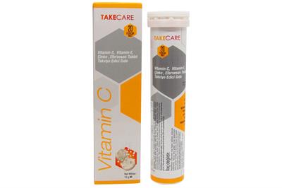Vitamin C 1000mg-çinko Ve Vitamin E Içeren 20 Efervesan Tablet