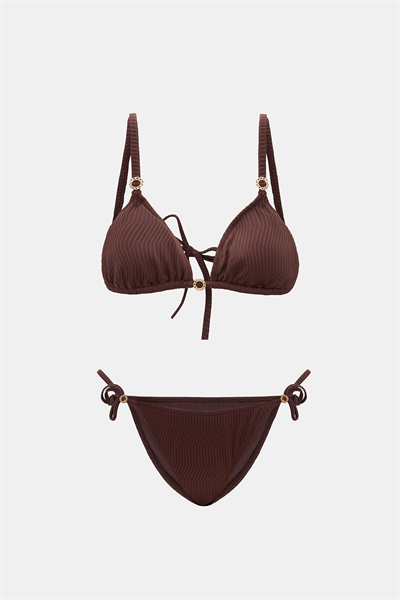 Assos Mocha Kahverengi Bikini Takım