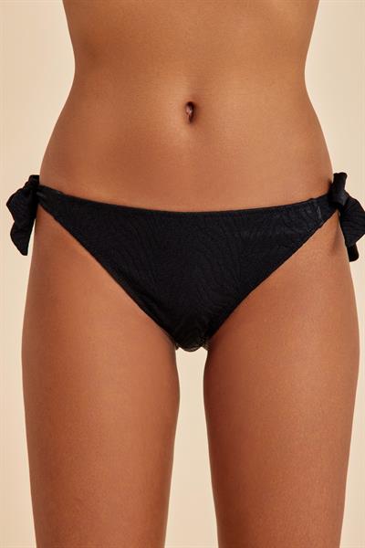 Bali Siyah Yandan Bağlamalı Bikini Alt