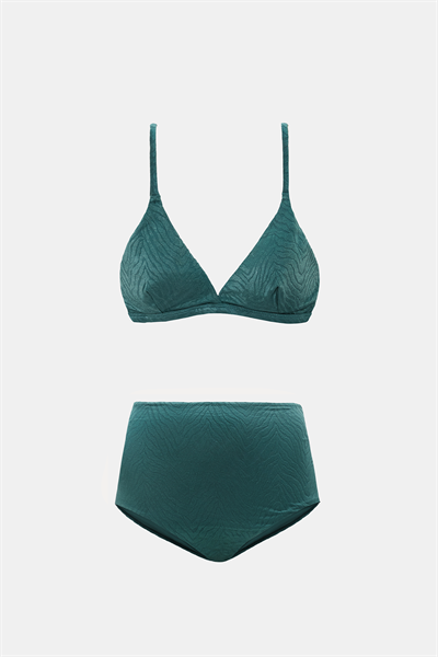Bali Yeşil Dolgusuz Toparlayıcı Bikini Takım