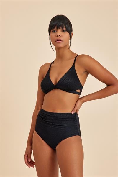 Bali Siyah Yüksek Belli Toparlayıcı Bikini Alt
