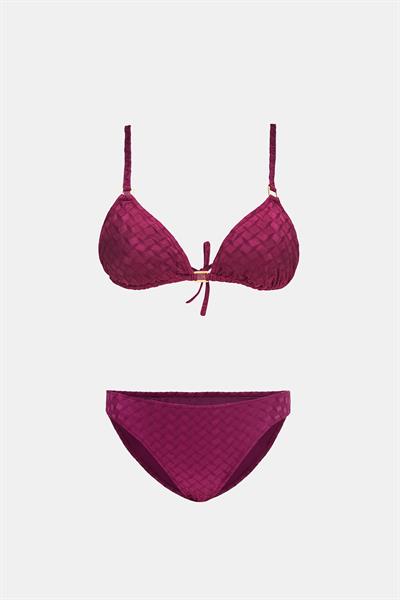 Olympos Mor Dolgusuz Toparlayıcı Bikini Takım