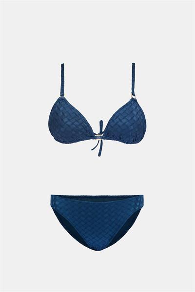 Olympos Mavi Dolgusuz Toparlayıcı Bikini Takım