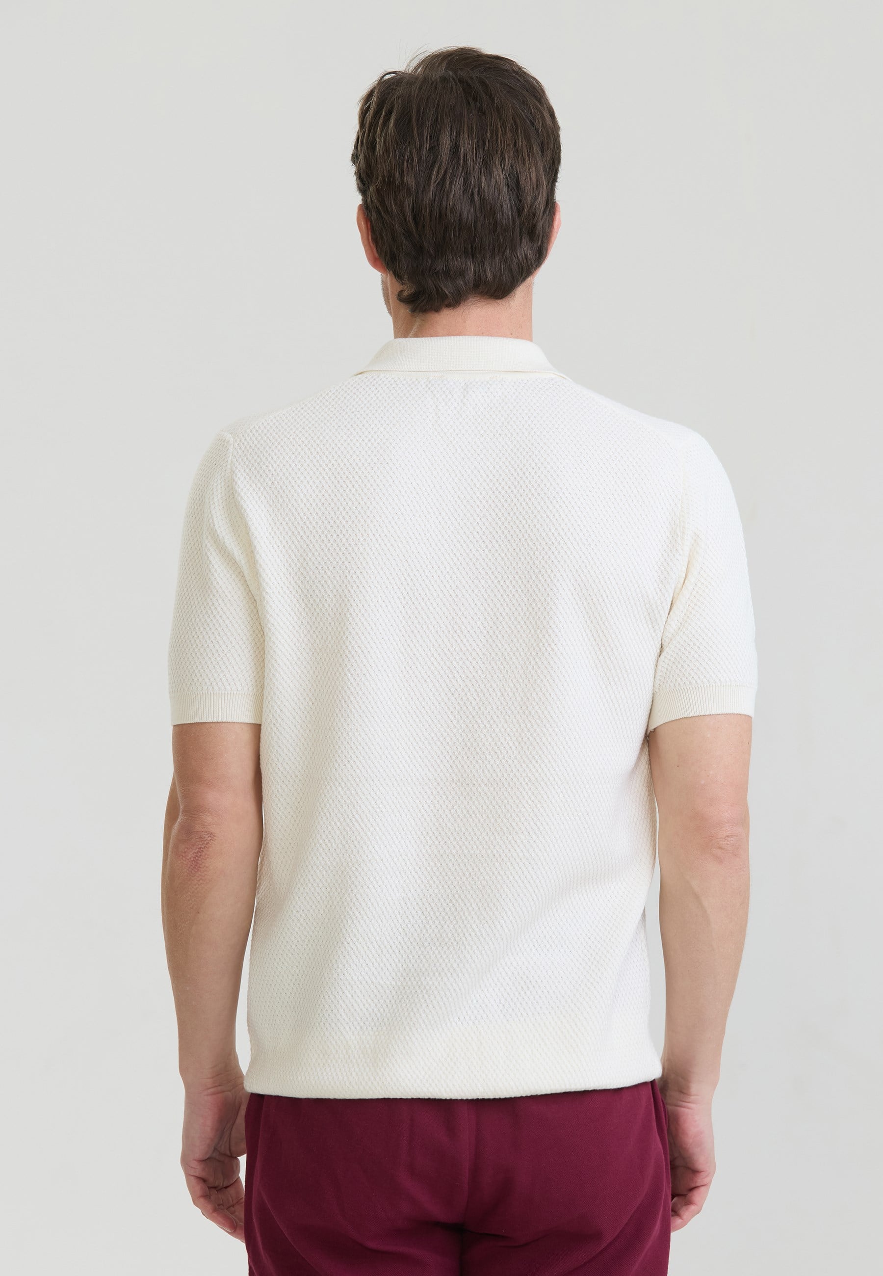 Erkek Basic Triko Polo T-Shirt
