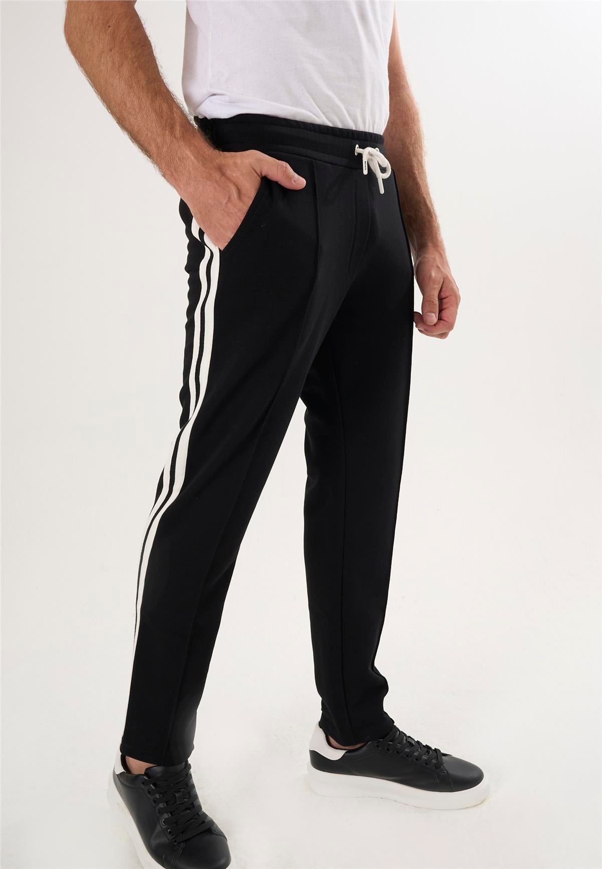 Erkek Günlük Jogger Pantolon - Siyah