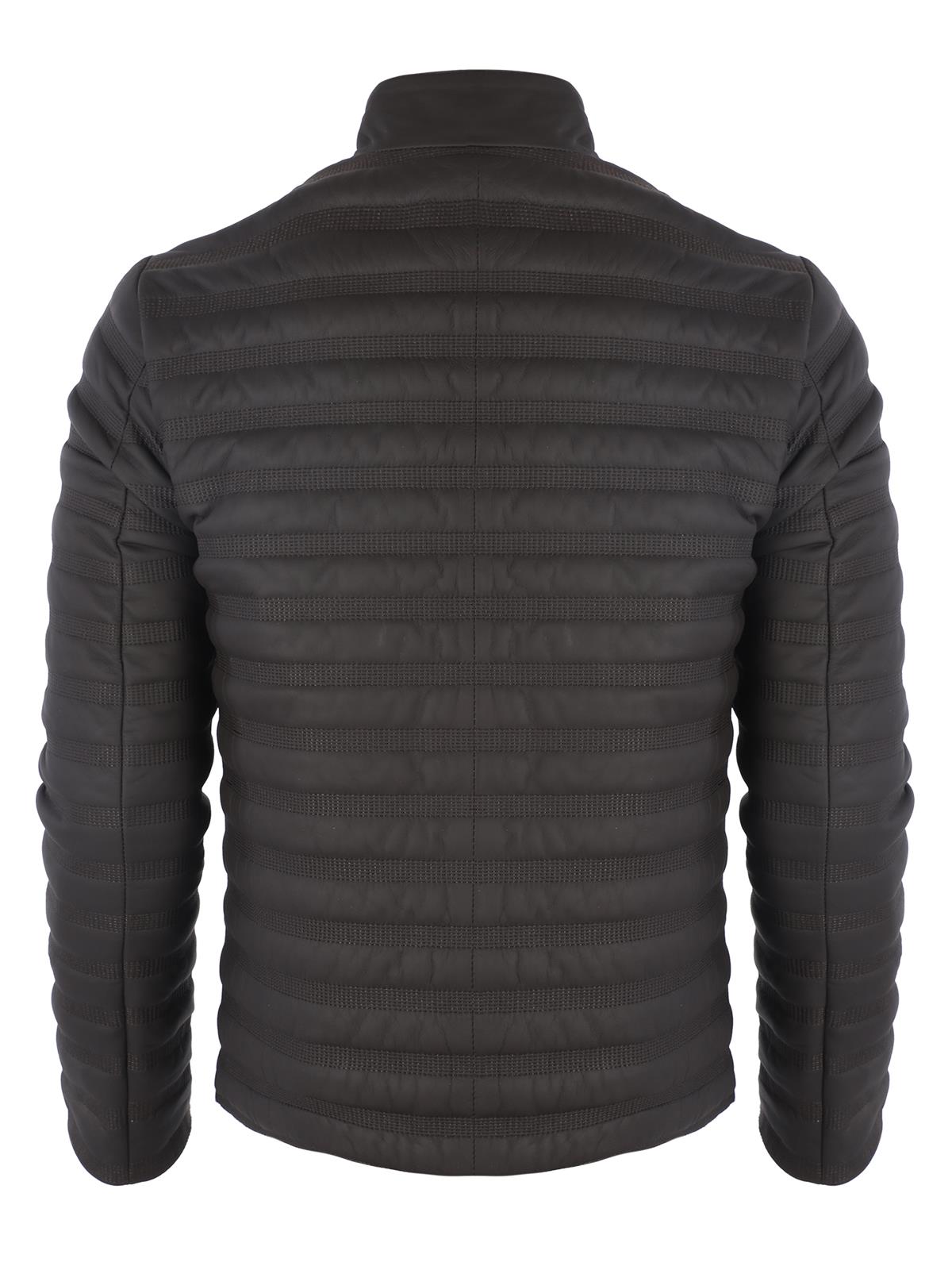 Felix Hardy Kahverengi Taffeta Dokulu Hibrit Erkek Mont