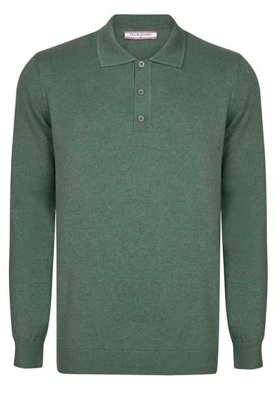 2li Uzun Kollu Kazak - Yeşil-Kahve