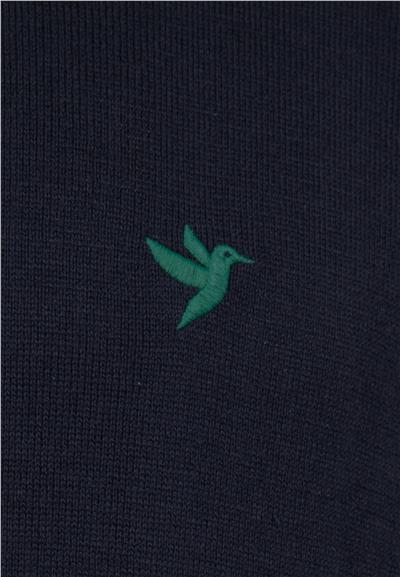 2li V Yaka Triko Kazak - Ekru-Laci