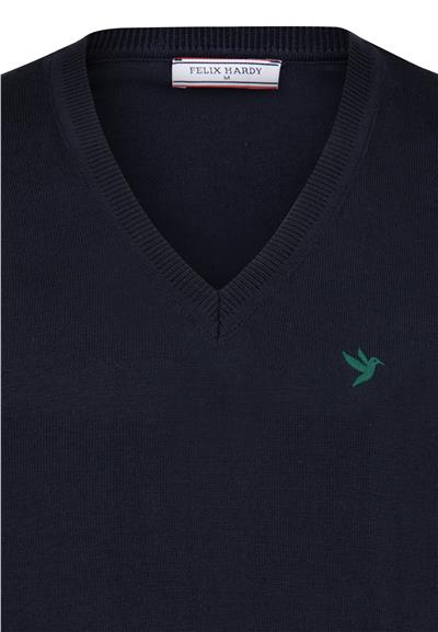 2li V Yaka Triko Kazak - Ekru-Laci