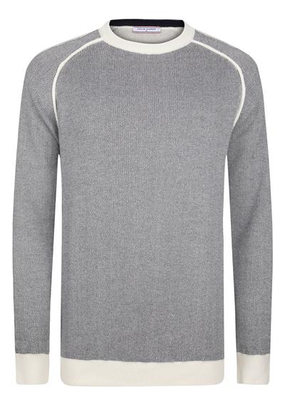 Bisiklet Yaka Basic Kazak - Ekru