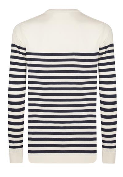 Bisiklet Yaka Basic Kazak - Ekru