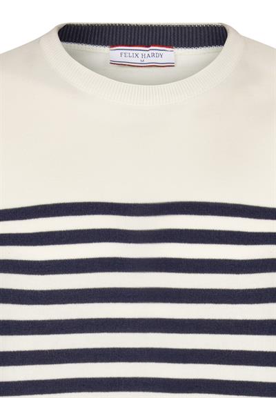 Bisiklet Yaka Basic Kazak - Ekru