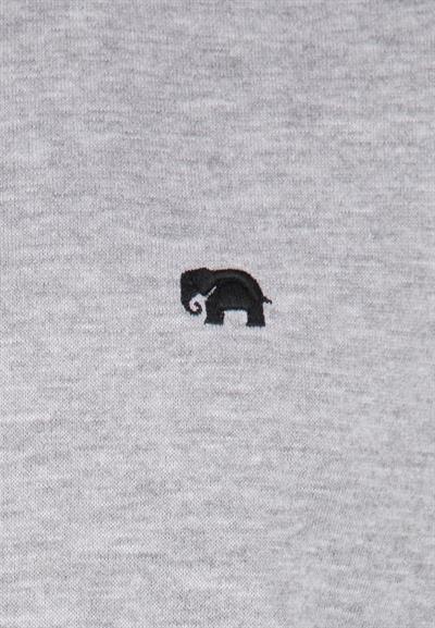 Bisiklet Yaka Basic Sweatshirt - Gri