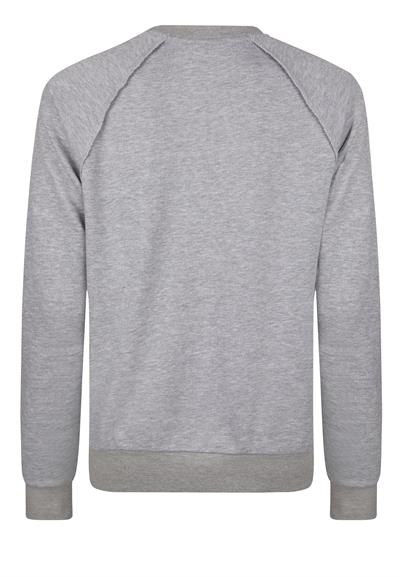 Bisiklet Yaka Basic Sweatshirt - Gri